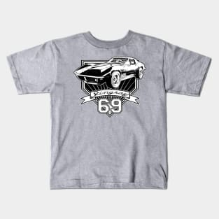 1969 Corvette Stingray Kids T-Shirt